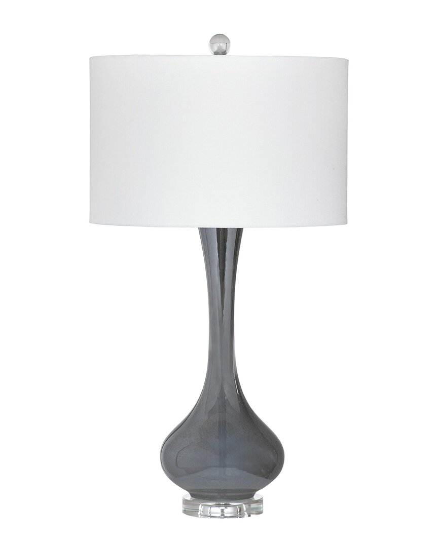 Bassett Mirror Trey Table Lamp In Blue