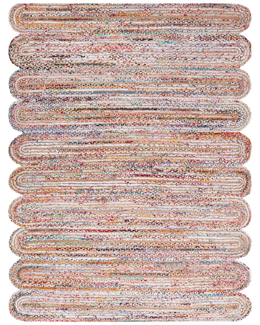 Safavieh Dnu Cape Cod Jute & Cotton Area Rug In Ivory