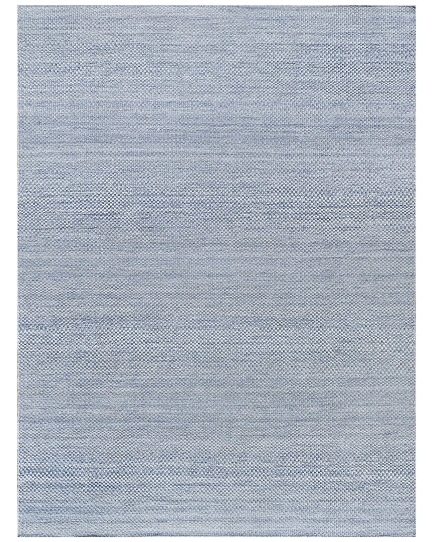 Exquisite Rugs Loro Flatweave Pet Yarn Area Rug In Blue