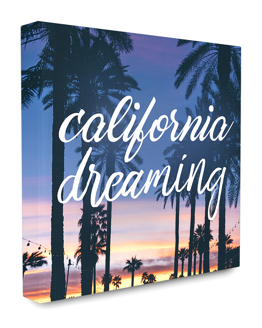 Stupell Home Decor California Dreaming Cursive Typography
