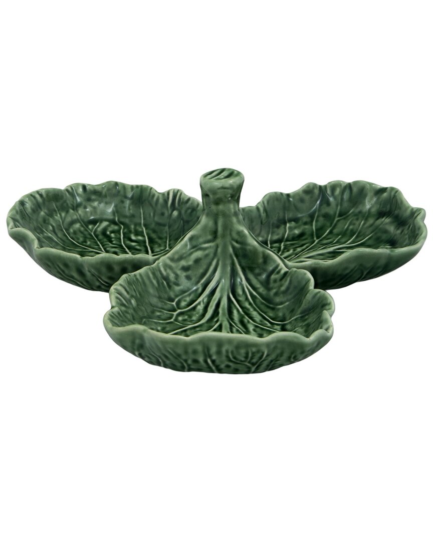 Bordallo Pinhiero Cabbage Green Olive Dish