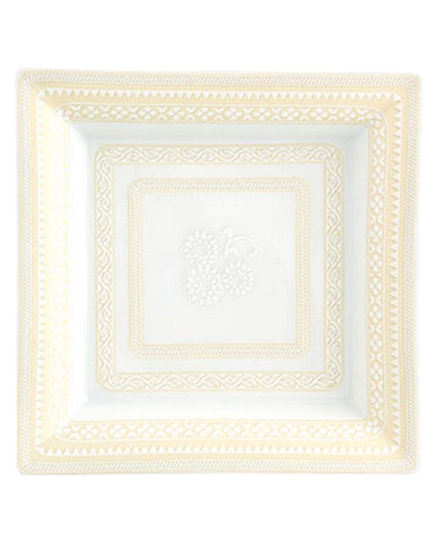 Vista Alegre Ivory Large Square Tray With $9 Credit In White