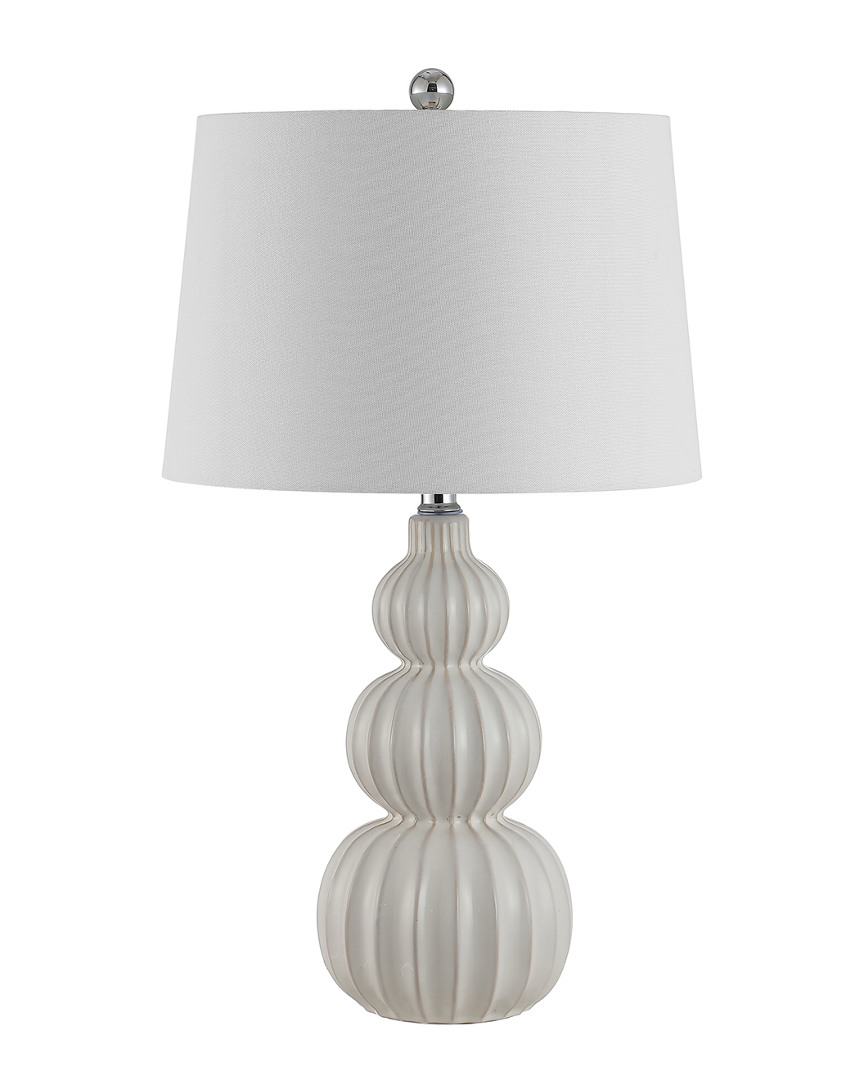 Safavieh Corina Ceramic Table Lamp In White