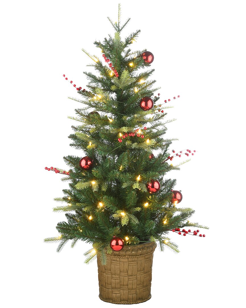 First Traditions 4' Feel Real® Scotch Creek Fir Entrance Tree In Pot