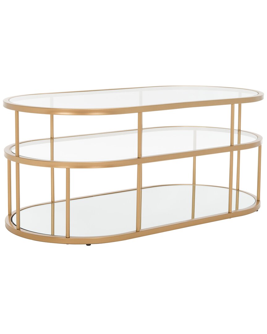 SAFAVIEH SAFAVIEH LAYTA 3 SHELF COFFEE TABLE