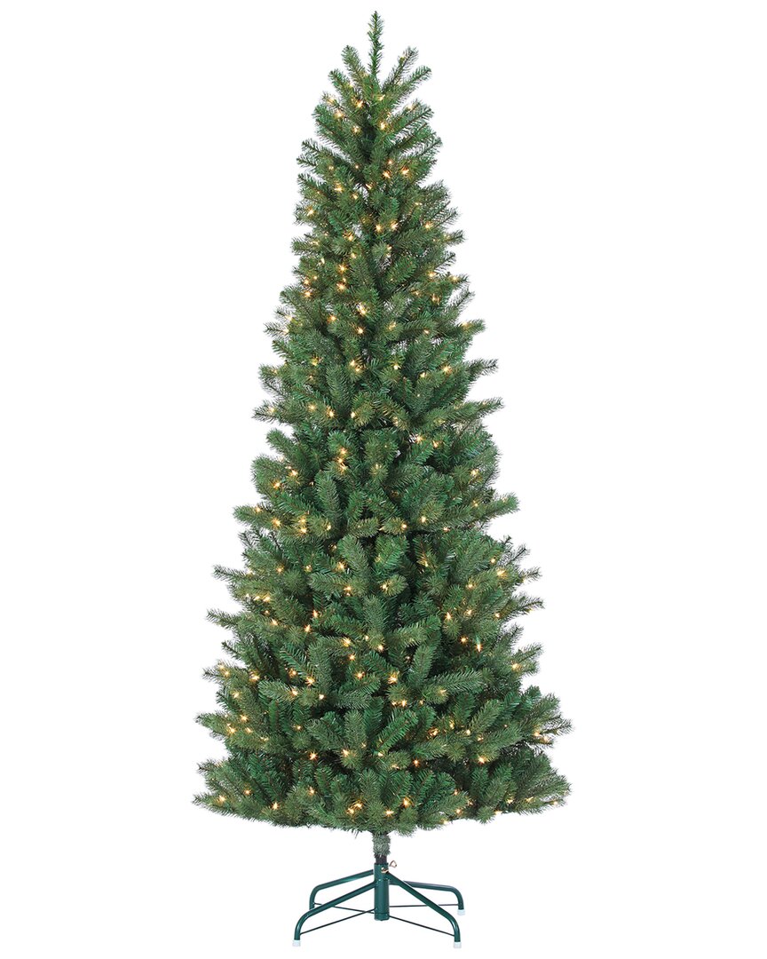 Sterling Tree Company 7.5ft Natural Cut Slim Montgomery Pine With 550 Clear Lights In Green