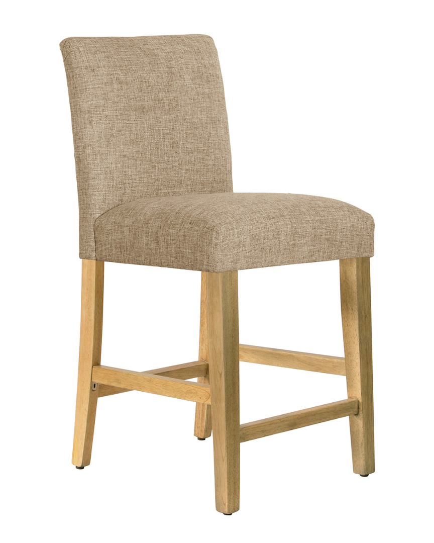 Skyline Furniture Linen Counter Stool In Neutral