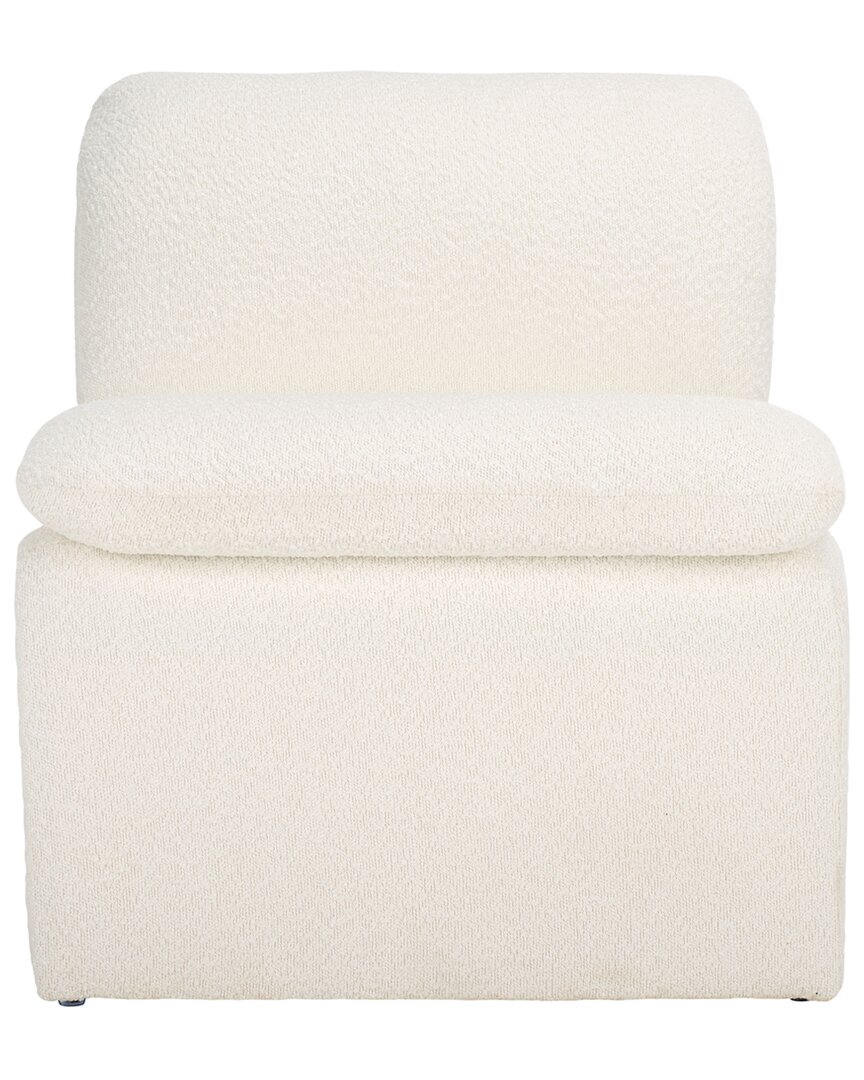 Safavieh Couture Ainslie Boucle Accent Chair In White