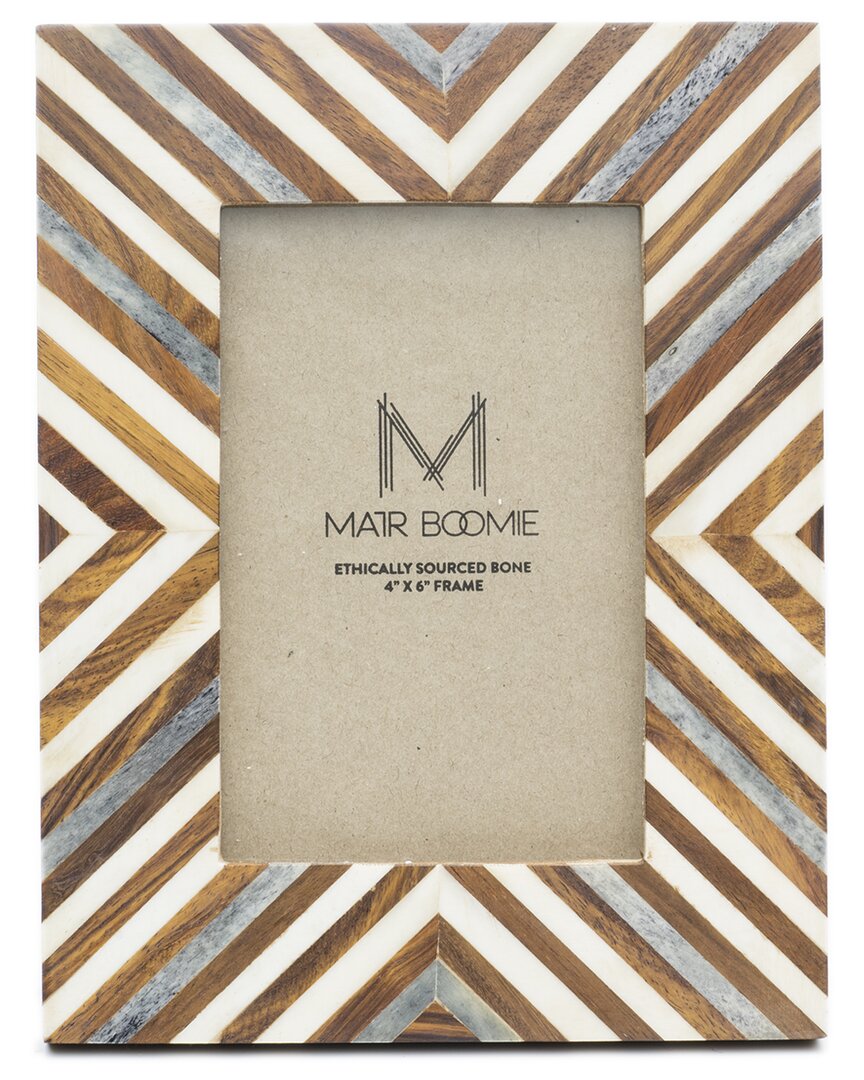 Matr Boomie Banka Mundi 5x7 Picture Frame In Brown