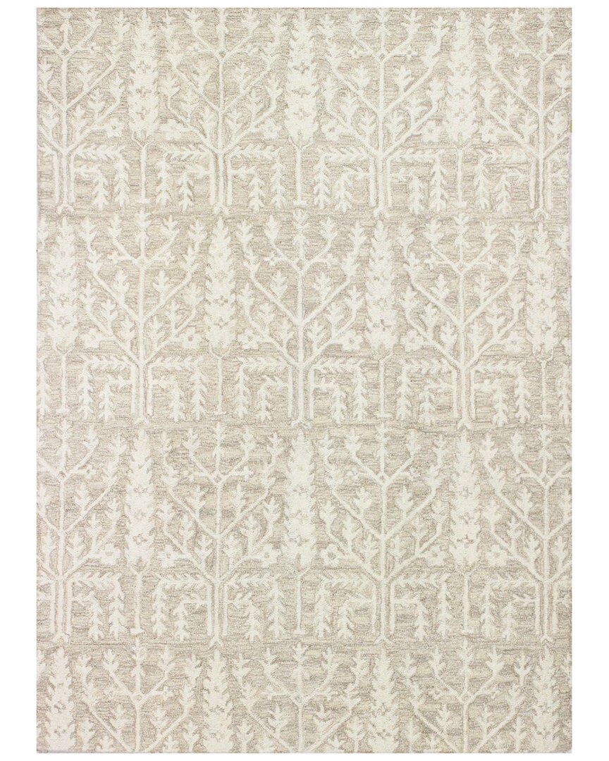 Bashian Rugs Bashian Valencia Novalee Wool Area Rug In Beige