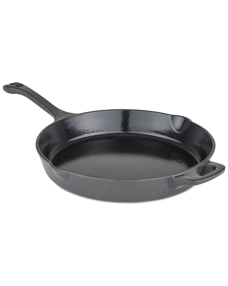Viking Cast Iron 12in Fry Pan In Charcoal
