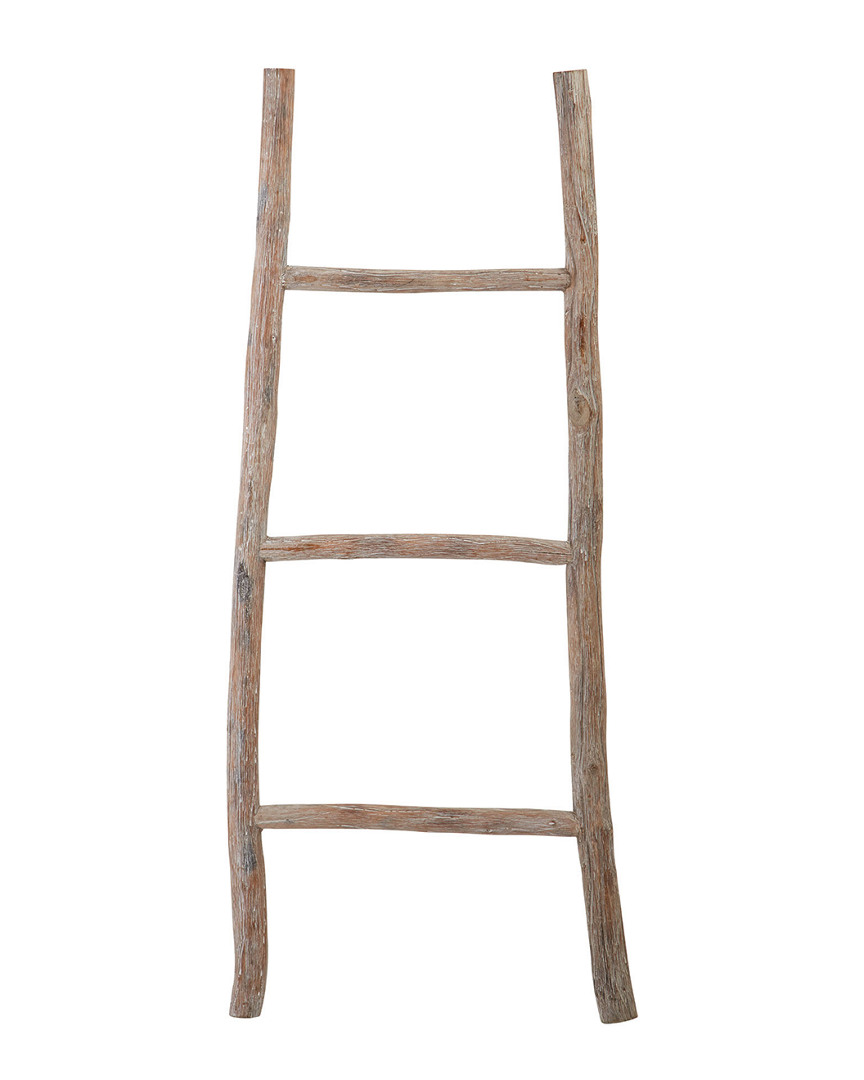 Artistic Home & Lighting White-washed Wood Ladder