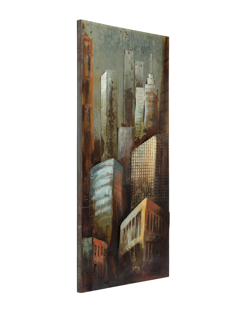 Empire Art Direct Grey Arquitecture 2 Metal Artwork