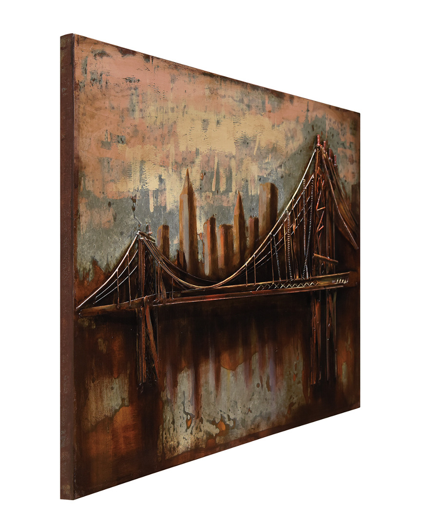 Empire Art Direct Bridgescape Metal Artwork