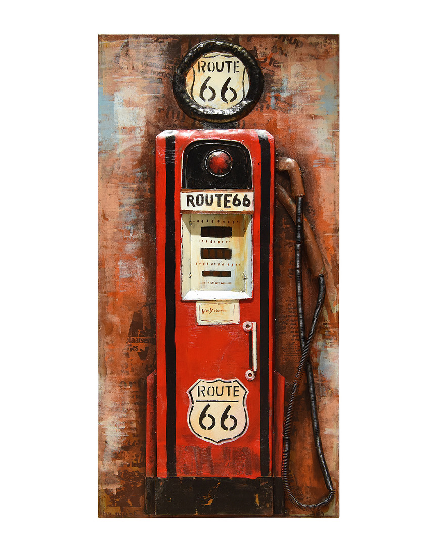 Empire Art Direct Gas Pump Metal Artwork