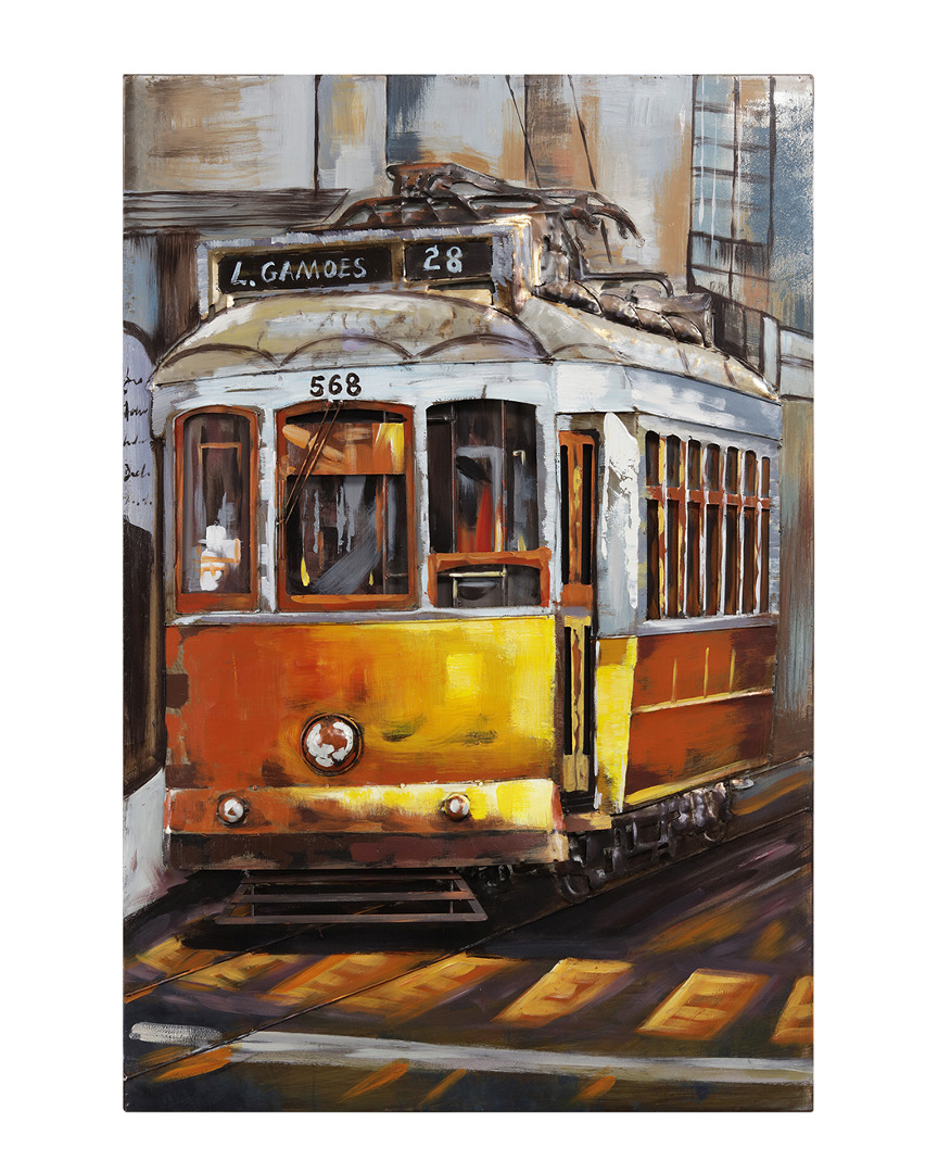 Empire Art Direct Cable Car Metal Artwork