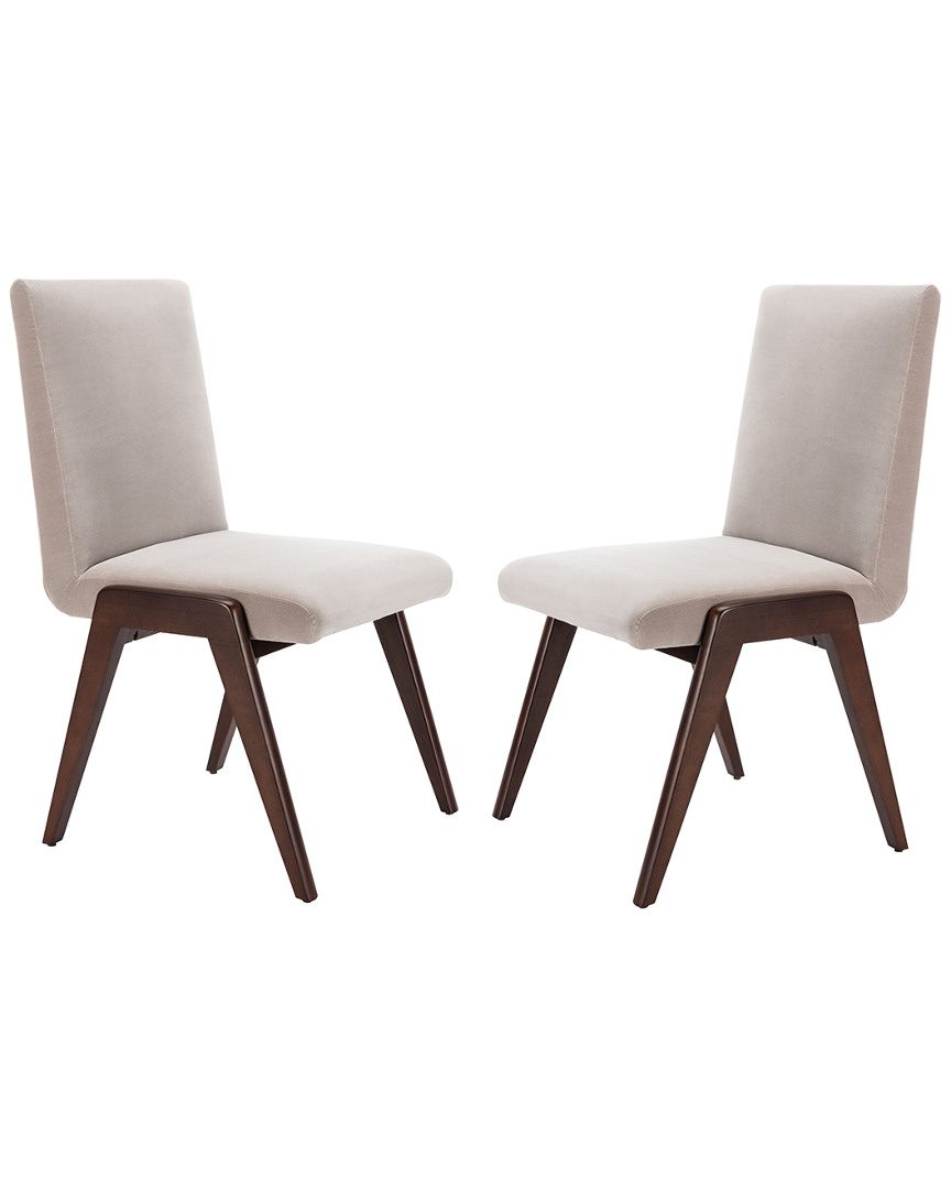 Safavieh Couture Set Of 2 Forrest Dining Chairs