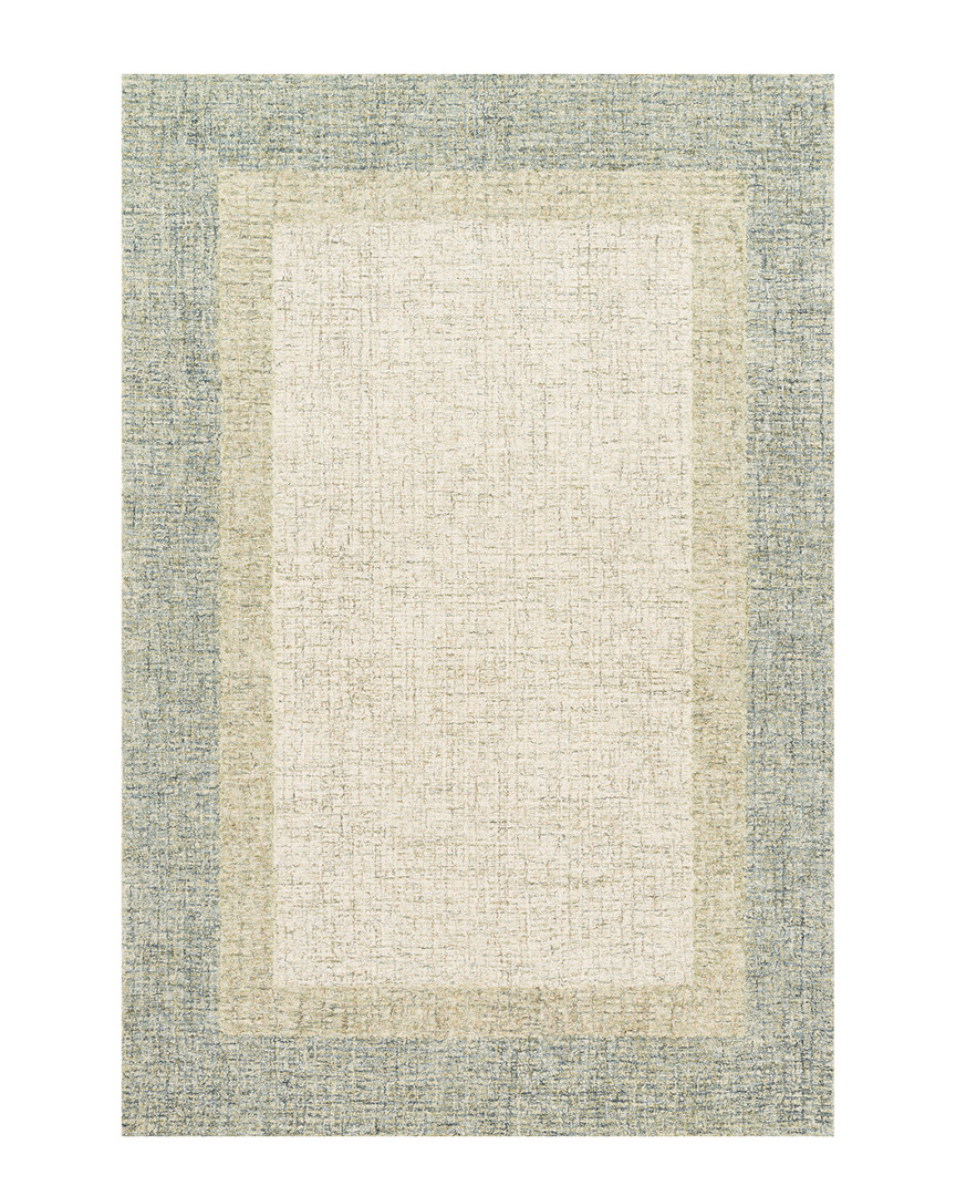 Hewson Oversized Rosina Hand Tufted Wool Rug Olive In Green