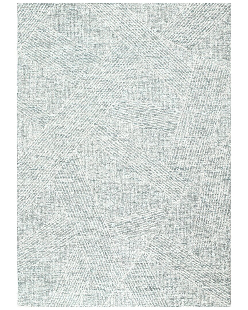 Bashian Rugs Bashian Valencia Transitional Wool Rug In Teal