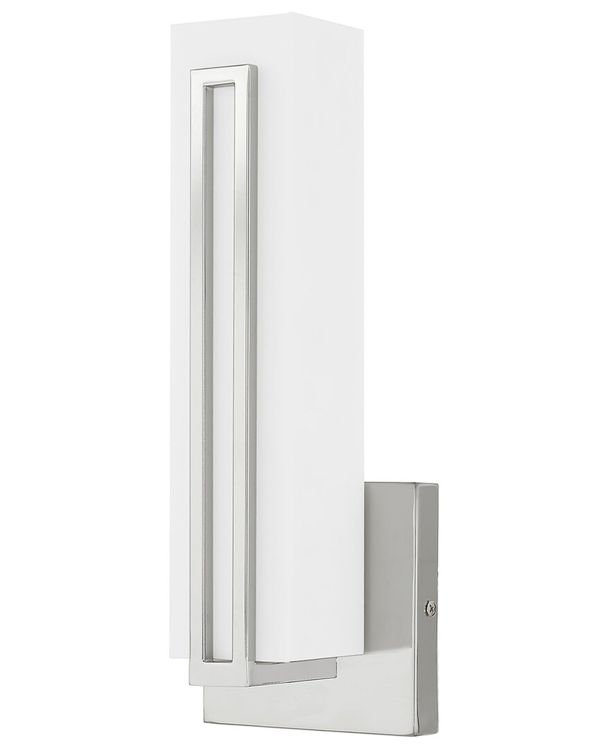 Livex Lighting Fulton 10w Led Polished Chrome Ada Wall Sconce