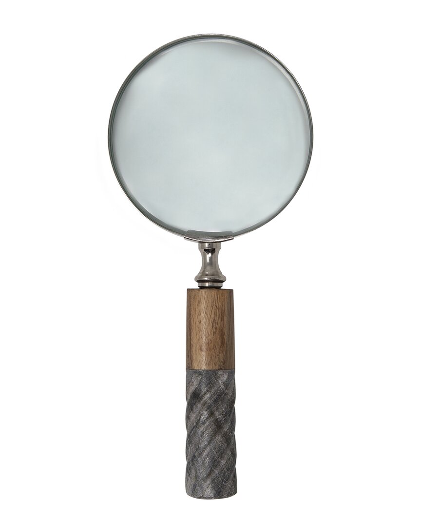 Sagebrook Home 4id Magnifying Glass In Handle In Multi