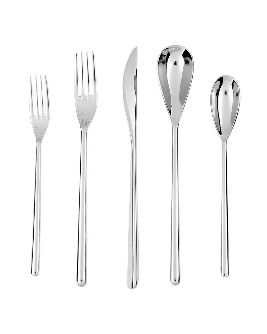 Fortessa Dragonfly 20pc 18/10 Flatware Set In Silver
