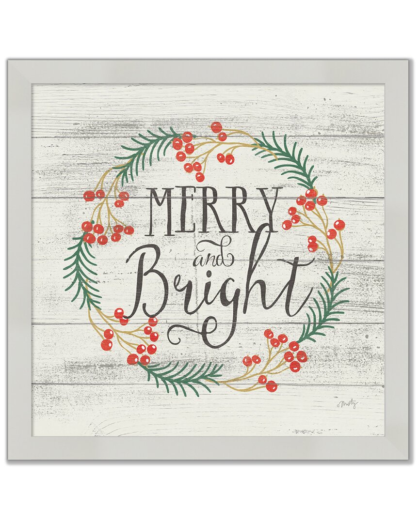 Courtside Market Wall Decor Courtside Market Merry And Bright Framed Art In Multicolor