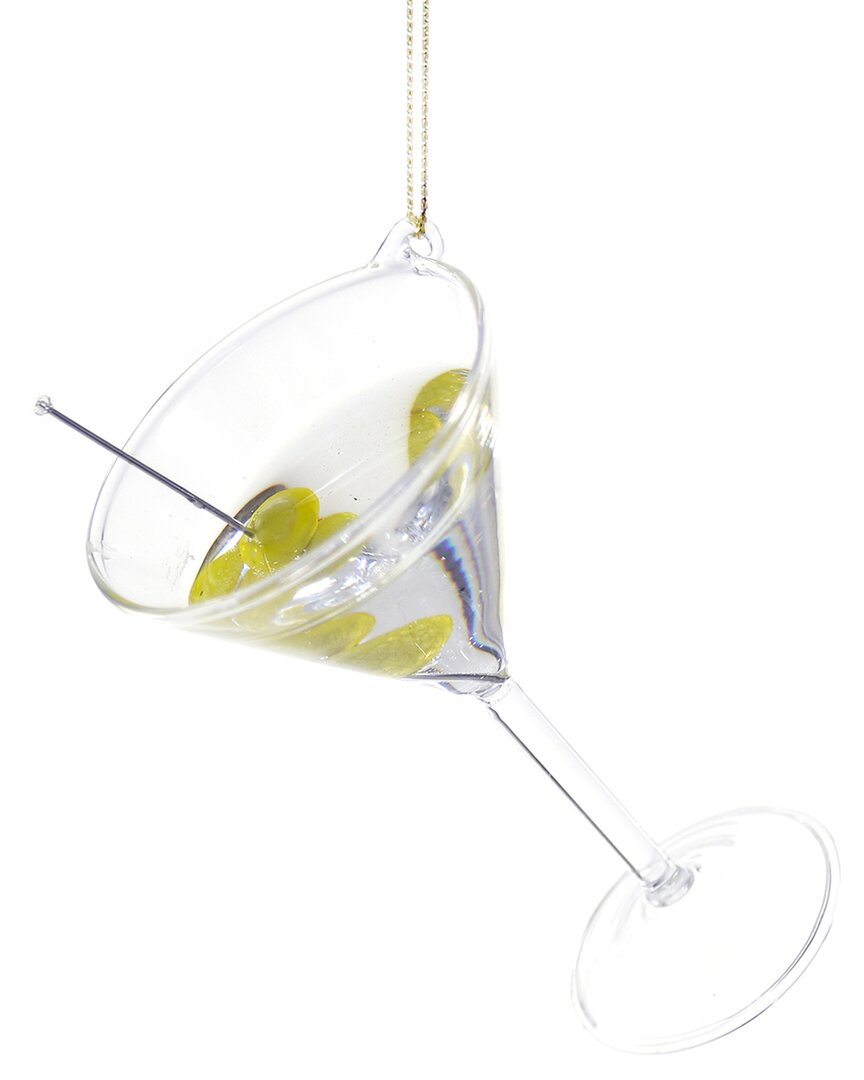 Cody Foster & Co. Martini Ornament In Multi