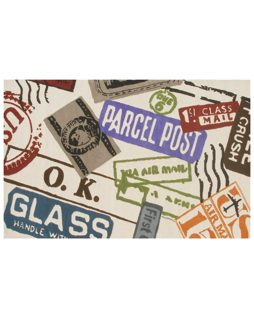 R16 Passport Hand-made Flannel Contemporary Rug