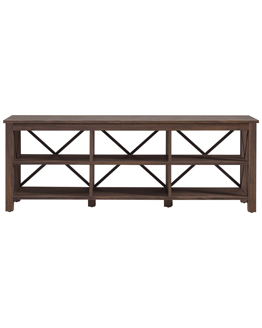 Abraham + Ivy Sawyer Rectangular Tv Stand For Tv's Up To 75in In Brown