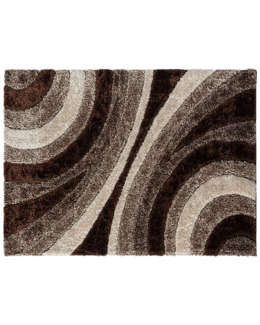 Luxe Weavers Discontinued  Lantanas Modern Rug In Taupe