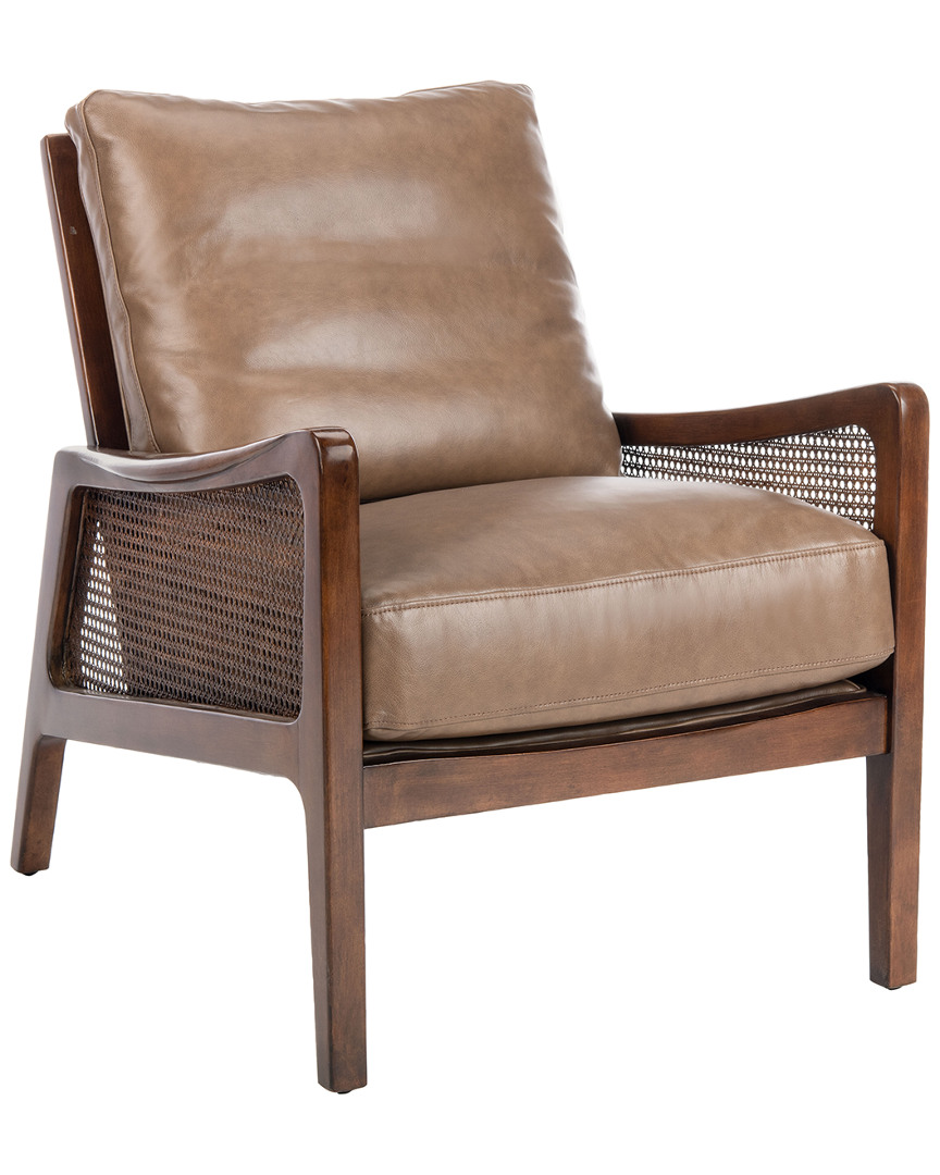 Safavieh Couture Moretti Wood Frame Accent Chair