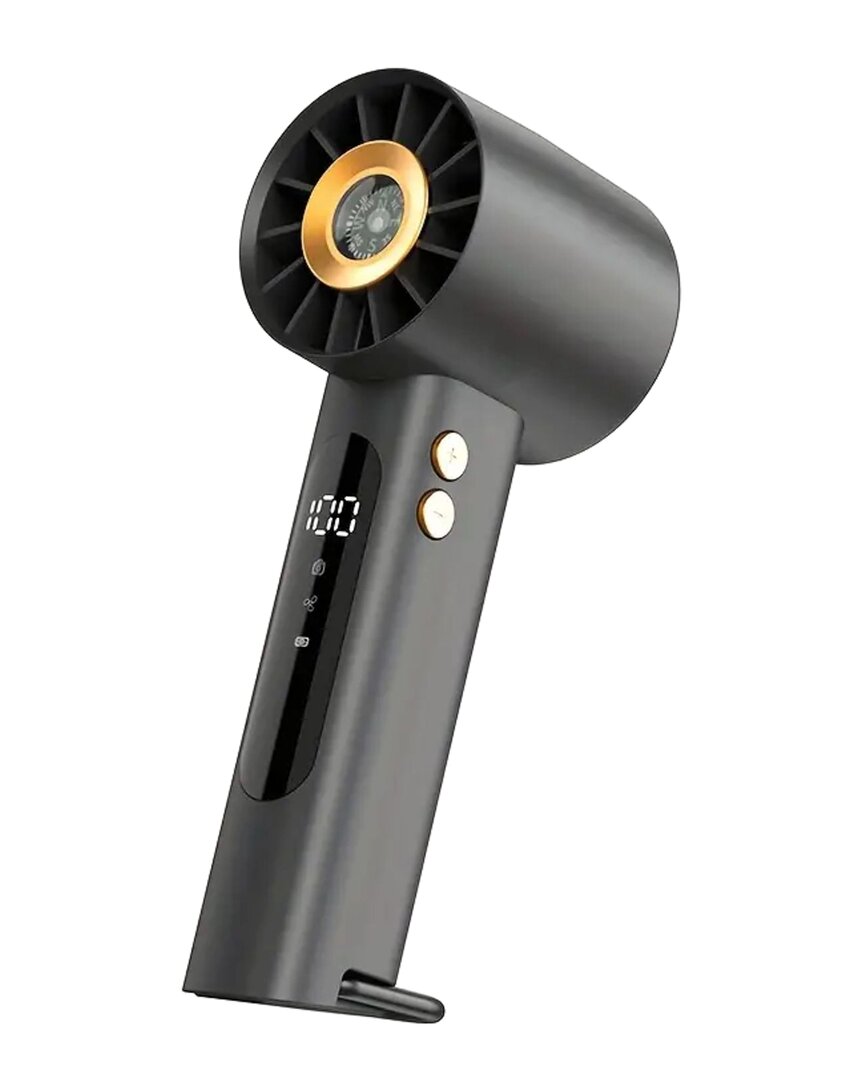 Kenro Rechargeable Desktop Turbo Fan In Gray