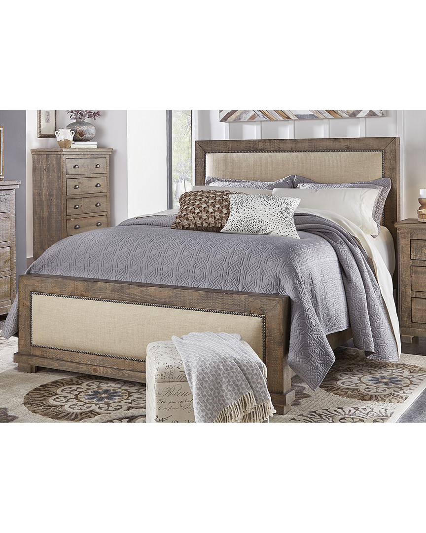 Progressive Furniture 6/6 Complete King Upholstered Bed