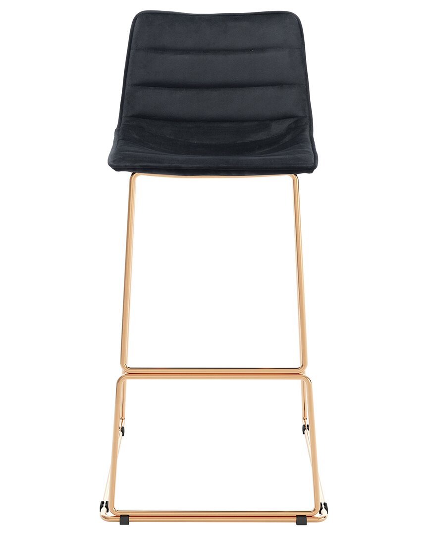 Zuo Modern Adele Bar Chair In Black