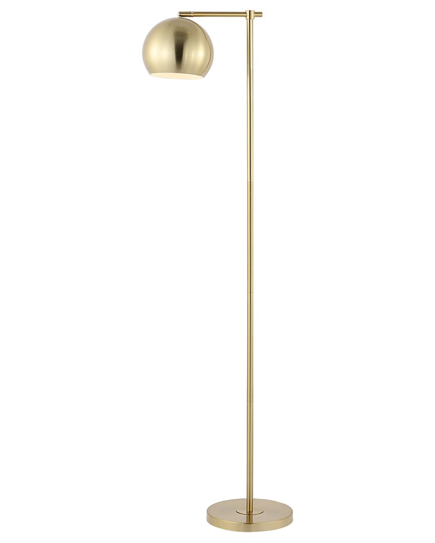 Jonathan Y Eva 58in Modern Contemporary Iron Led Floor Lamp In Gold