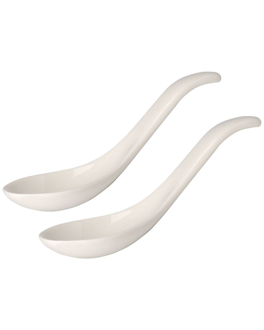 Shop Villeroy & Boch Soup Passion Set Of 2 Asia Spoons