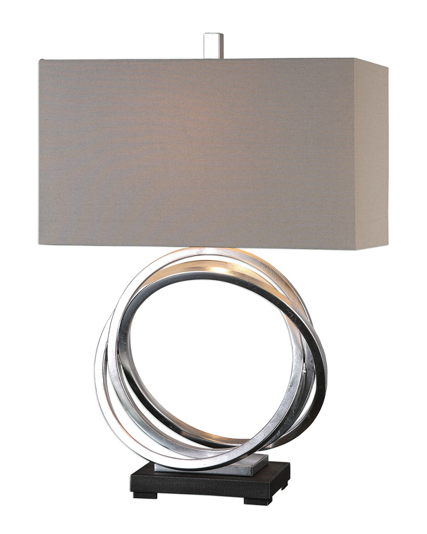 Shop Uttermost Soroca Silver Rings Lamp