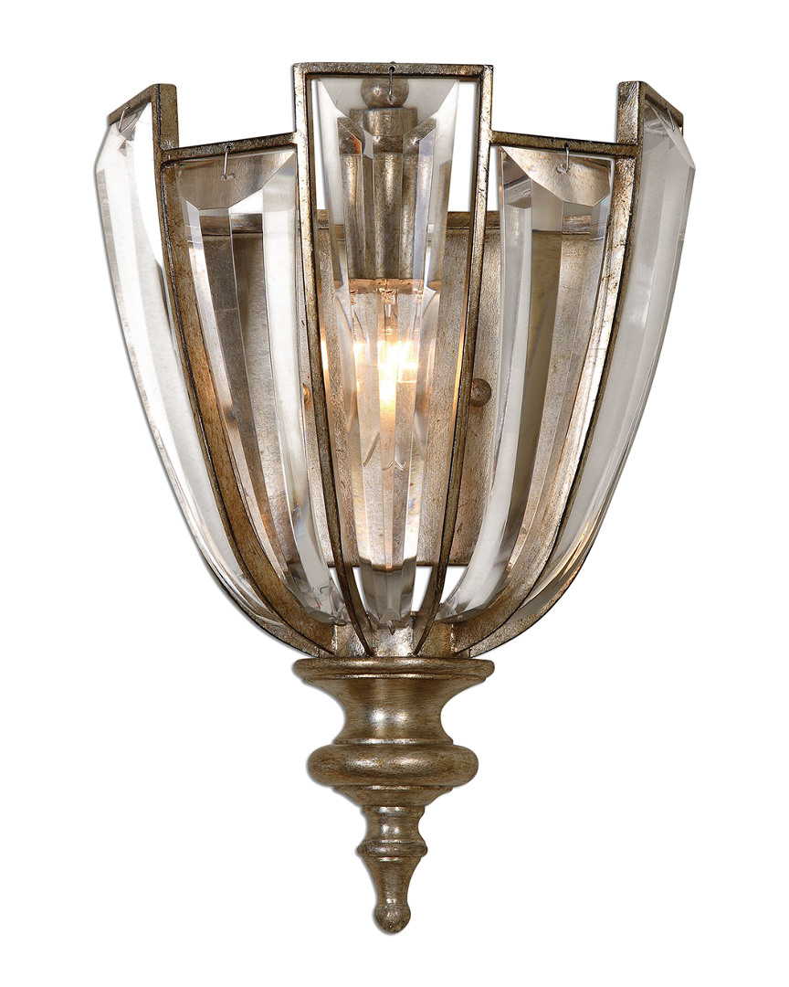 Shop Uttermost Vicentina 1 Light Crystal Wall Sconce