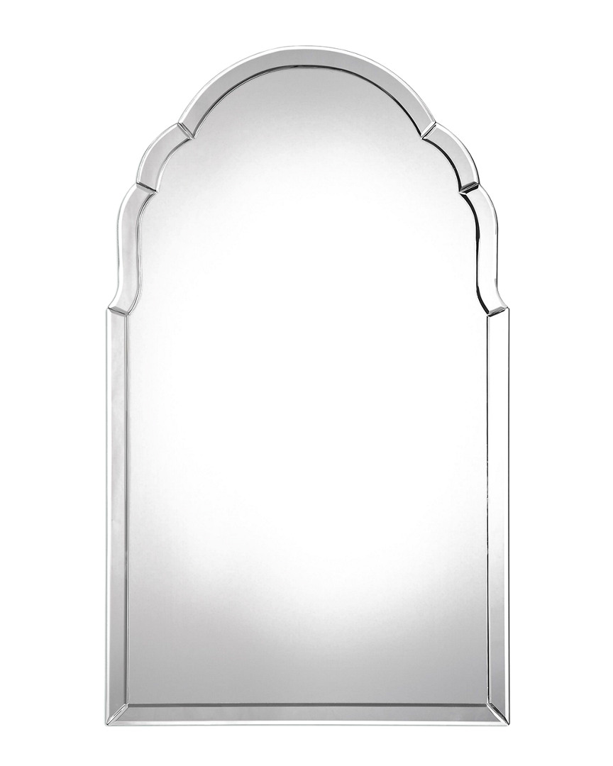 Uttermost Brayden Frameless Arched Mirror In Multi