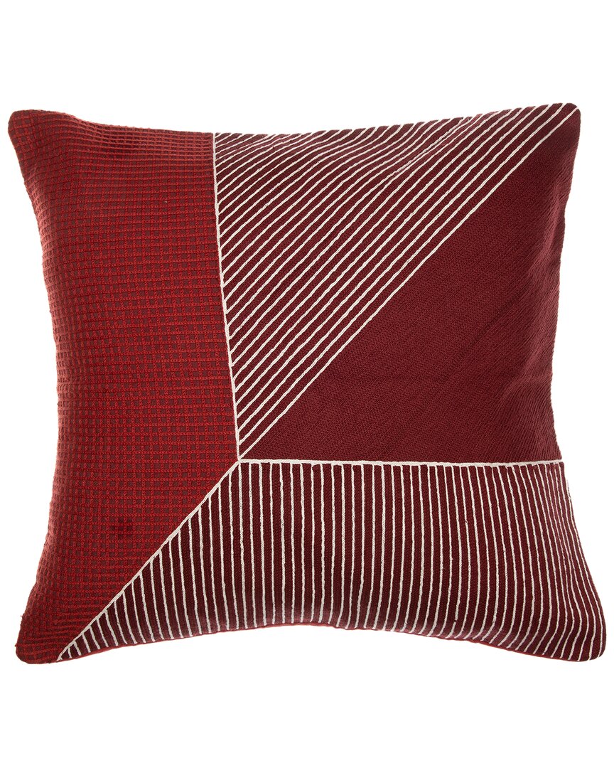 Lr Home Hand-woven Throw Pillow 20 X 20 In Multi