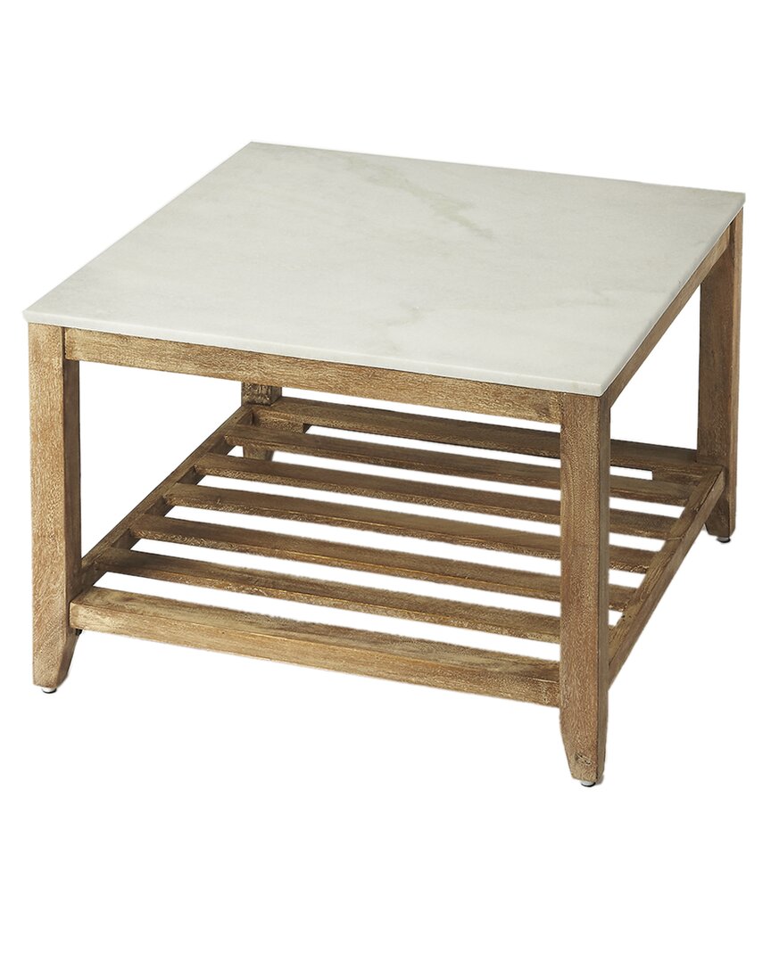Butler Specialty Company Brayden Marble Bunching Coffee Table In Brown