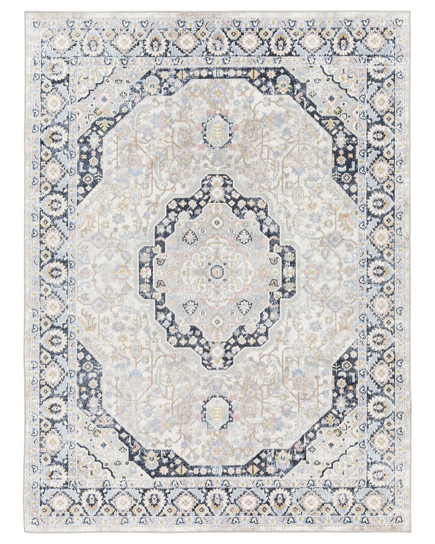 Surya Lavadora Machine-washable Rug In Gray