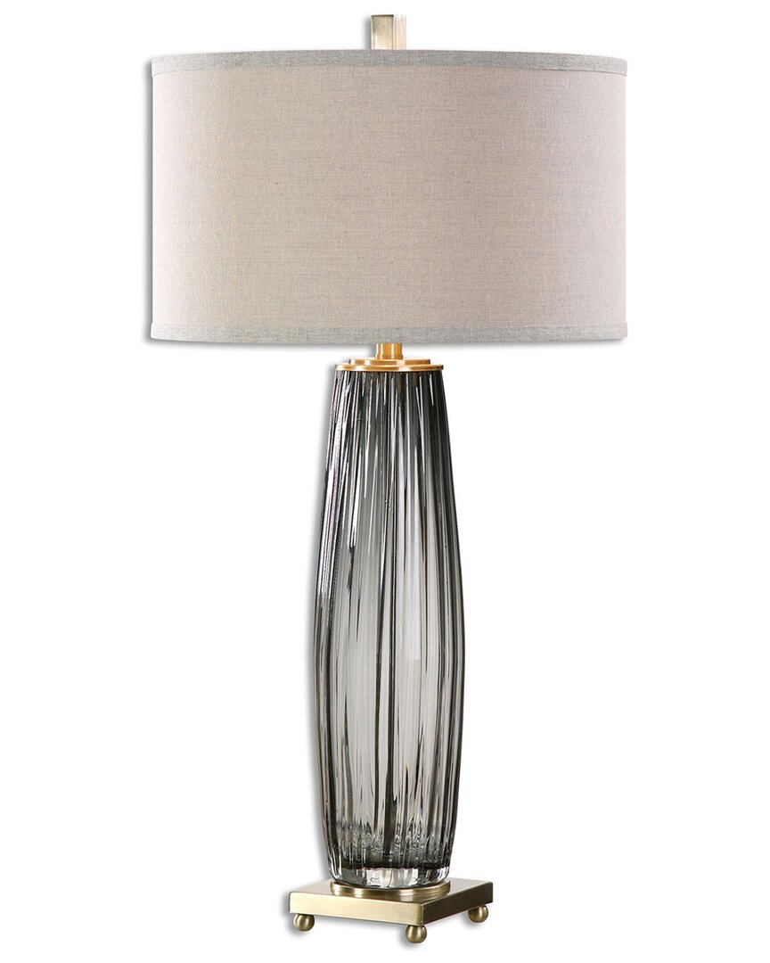 Uttermost Vilminore 33.25in Table Lamp In Charcoal