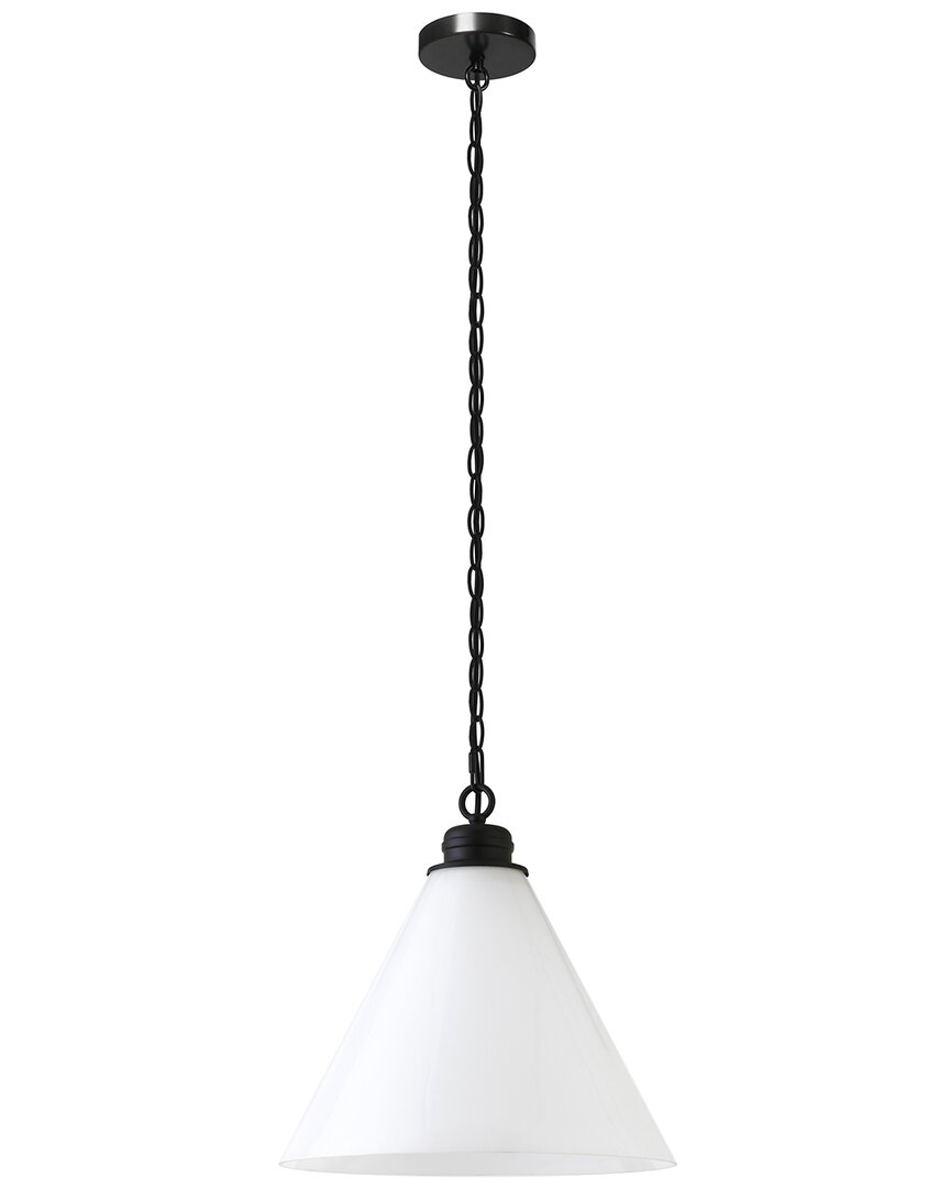 Abraham + Ivy Canto Black Glass Pendant
