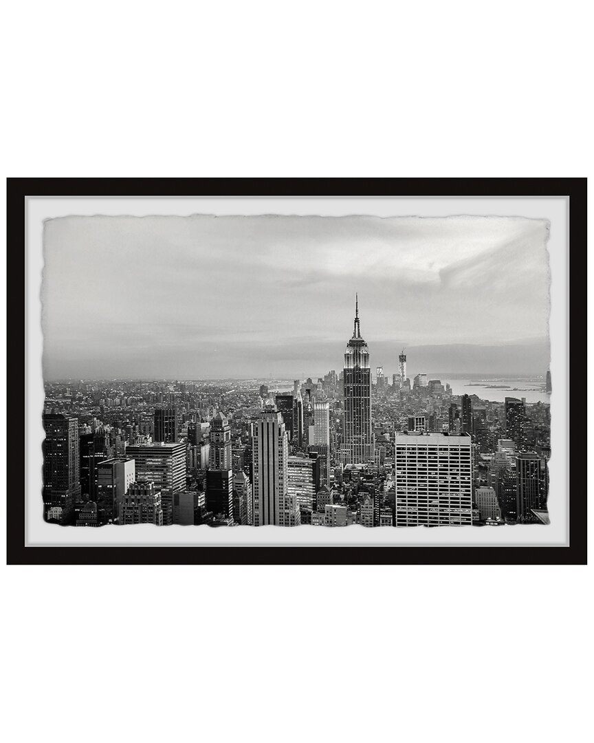 Marmont Hill Nyc High-rise Framed Print In Multicolor
