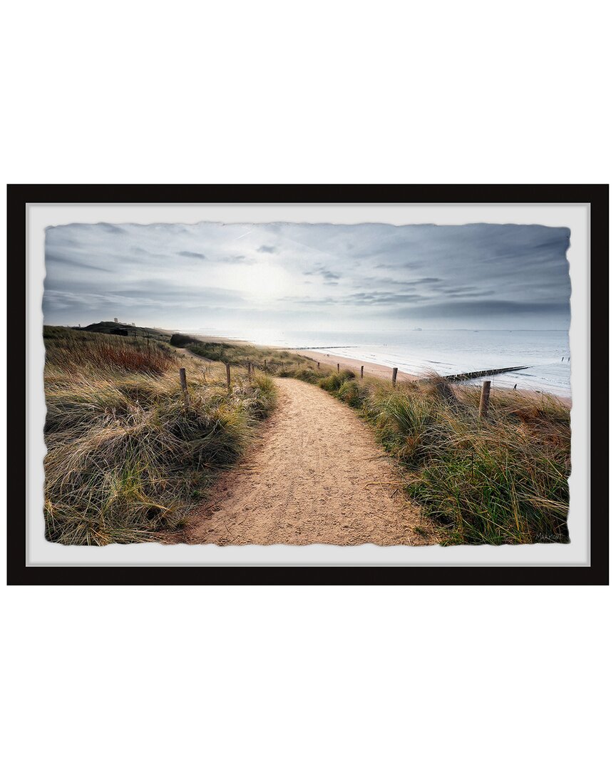 Marmont Hill Cloud, Sun And Grass Framed Print In Multicolor