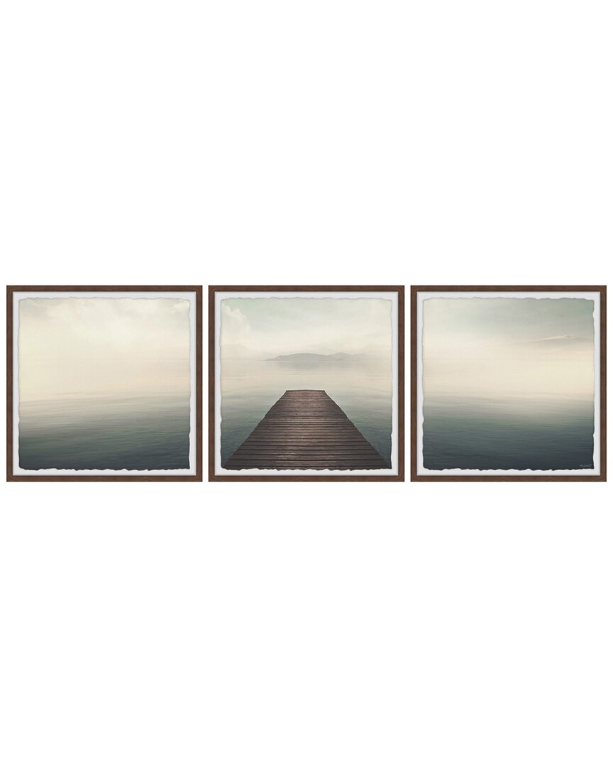 Marmont Hill No Turning Back Triptych Wall Art In Multicolor