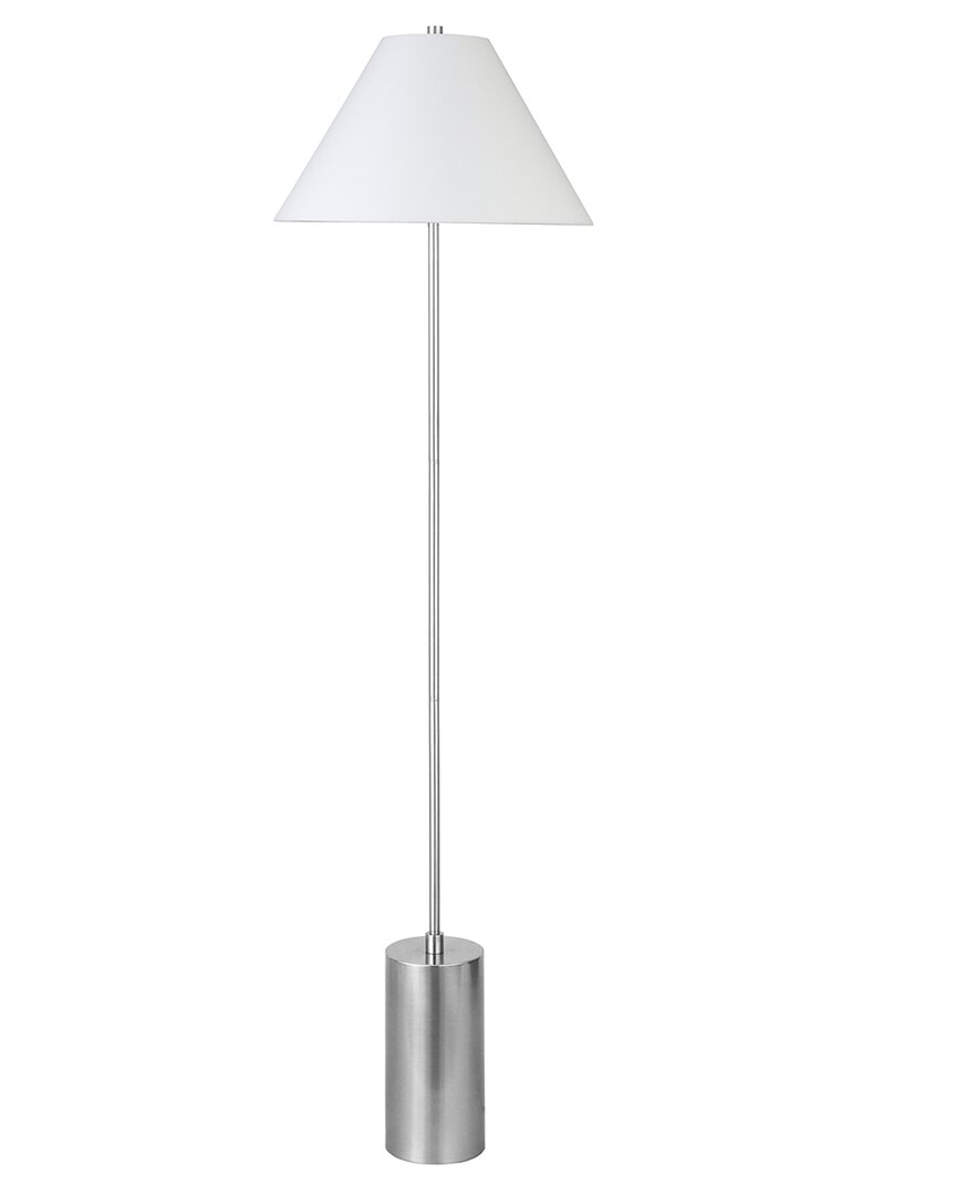 Abraham + Ivy Somerset 64 Floor Lamp In Silver