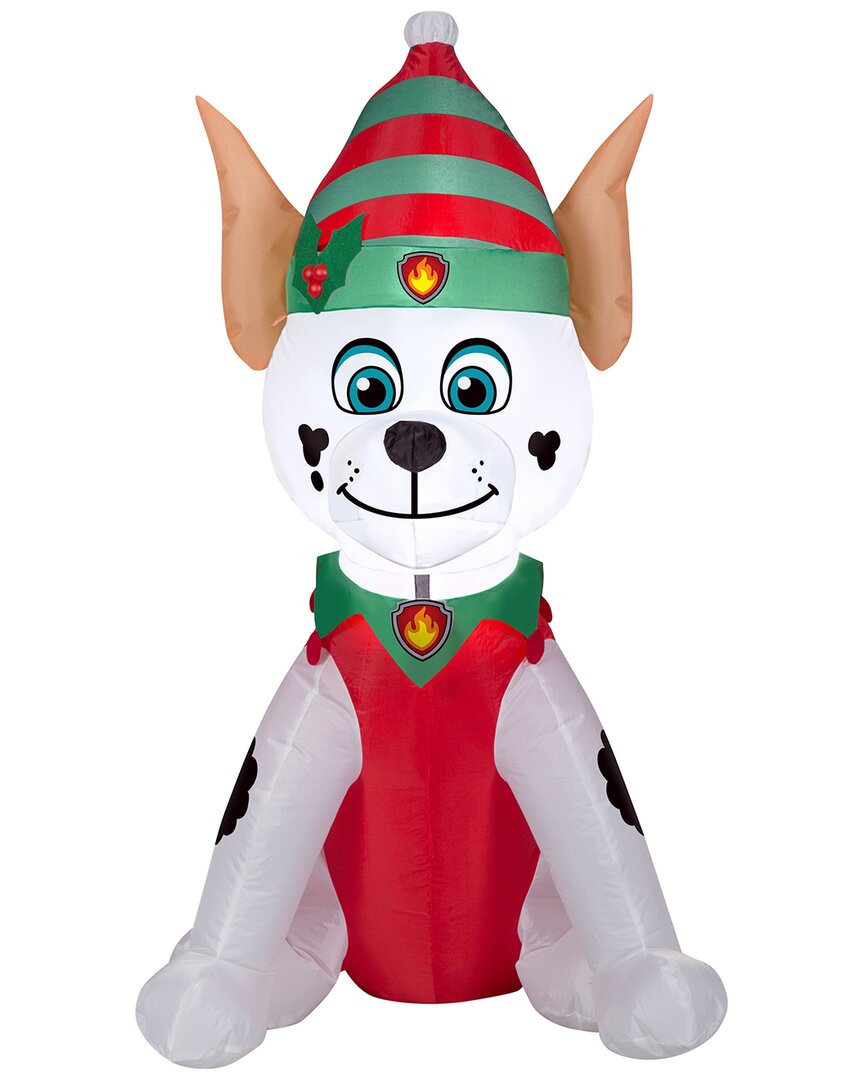 National Tree Company 3.5ft Inflatable Elf Paw Patrol Marshall Dalmatian In Red
